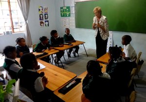 Fynbos Akademie deur Burgemeester besoek